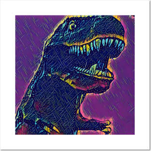 Disco Dino Posters and Art